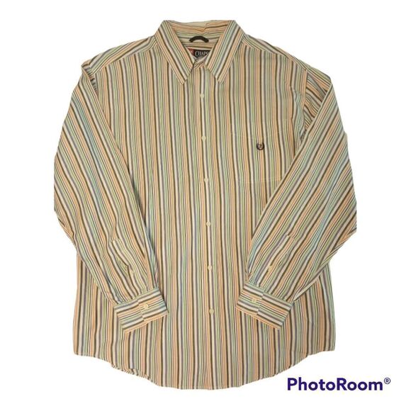 Chaps Ralph Lauren striped button down XL - Picture 1 of 13